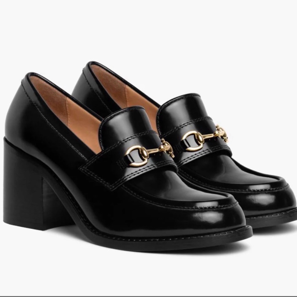 Thursday Boot Co High Heel Penny Loafers W Horsebit